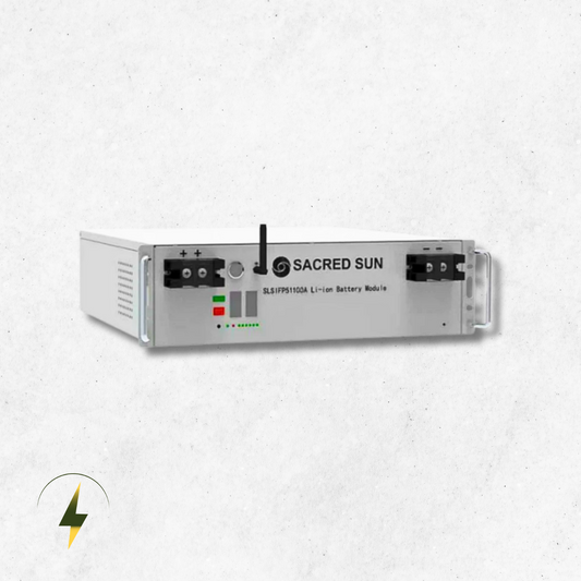 SACRED SUN 51V 100AH LITHIUM-ION BATTERY