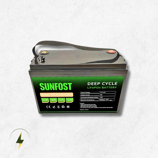 SUNFOST STL-0128V100AH 12.8V LITHIUM BATTERY