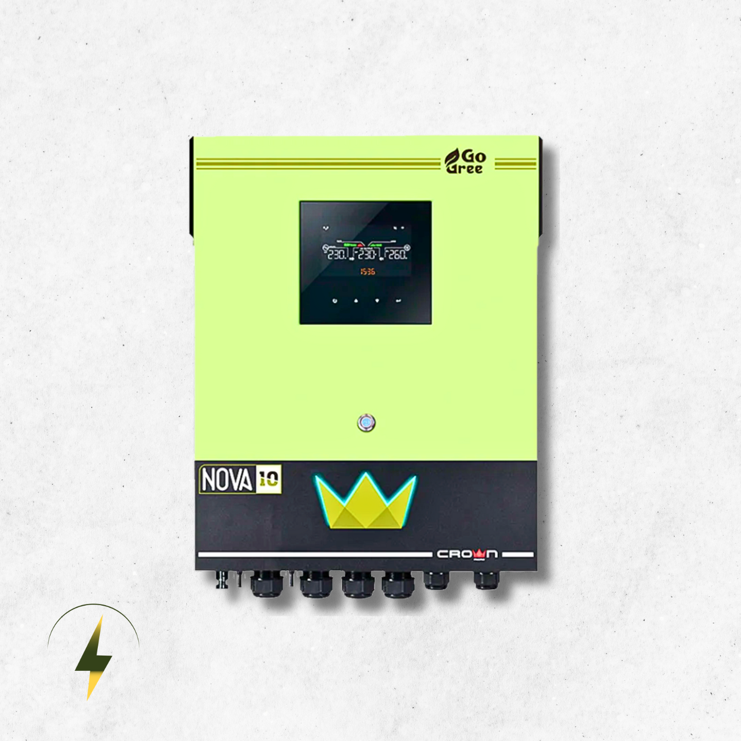 CROWN NOVA 9.8 SINGLE PHASE HYBRID SOLAR INVERTER