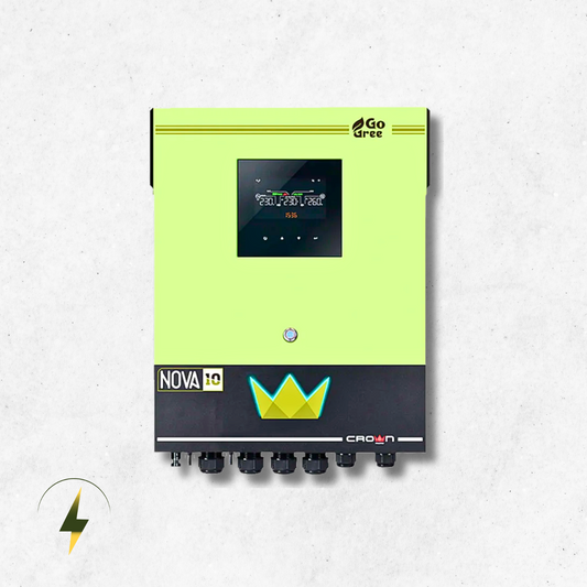 CROWN NOVA 9.8 SINGLE PHASE HYBRID SOLAR INVERTER