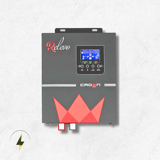 CROWN RELEVO 2500VA 1600KW OFF GRID SOLAR INVERTER